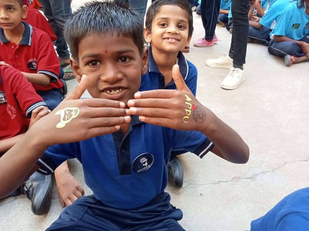 Children at Samartha Trust
